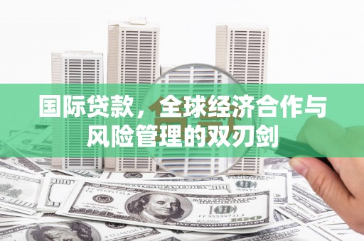 西秀国际贷款，全球经济合作与风险管理的双刃剑