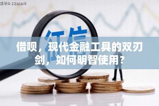 西秀借呗，现代金融工具的双刃剑，如何明智使用？