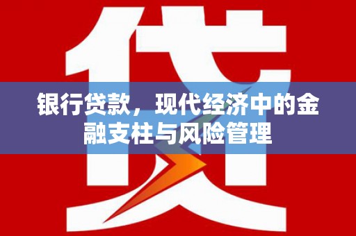 西秀银行贷款，现代经济中的金融支柱与风险管理