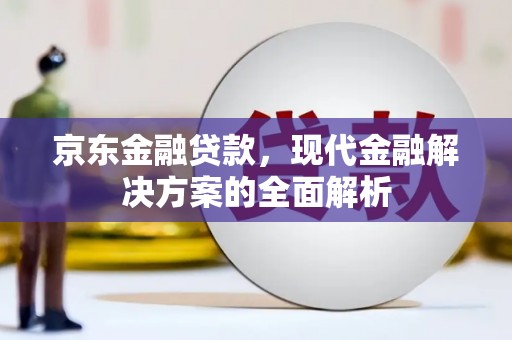 西秀京东金融贷款，现代金融解决方案的全面解析
