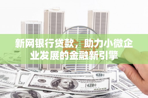 西秀新网银行贷款，助力小微企业发展的金融新引擎