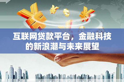 西秀互联网贷款平台，金融科技的新浪潮与未来展望