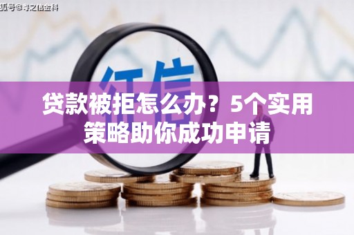 西秀贷款被拒怎么办？5个实用策略助你成功申请